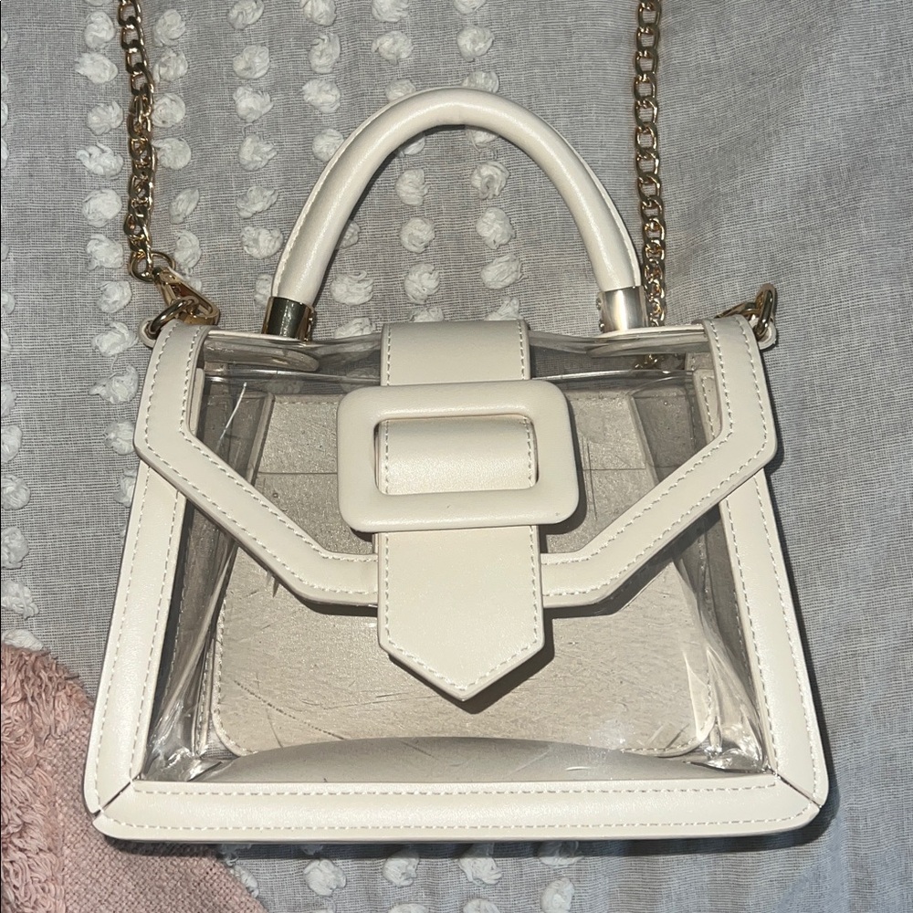 Clear handbag for sporting events